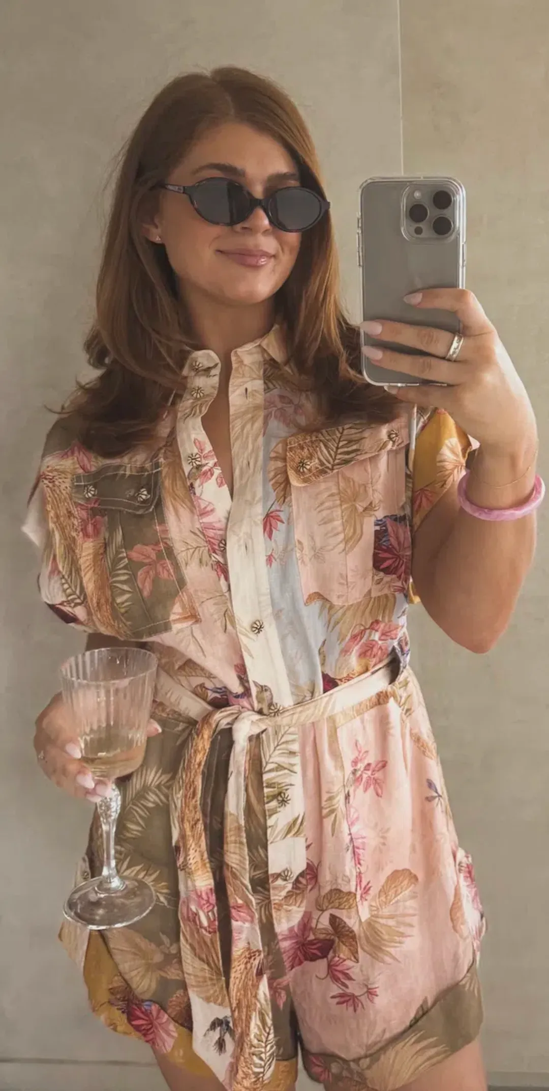 Zimmermann Ascension Cuffed Playsuit Size 1 for rent on The Volte - main image