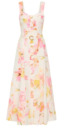 Aje Zarie Midi Dress size 8 for rent on The Volte - image 4