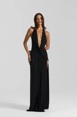 Natalie Rolt Winona Gown Black Size 0 AU 6 for rent on The Volte - image 1