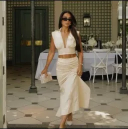 Arcina Ori Carmen Top and Skirt Set Size 8 / Small  for rent on The Volte - image 2