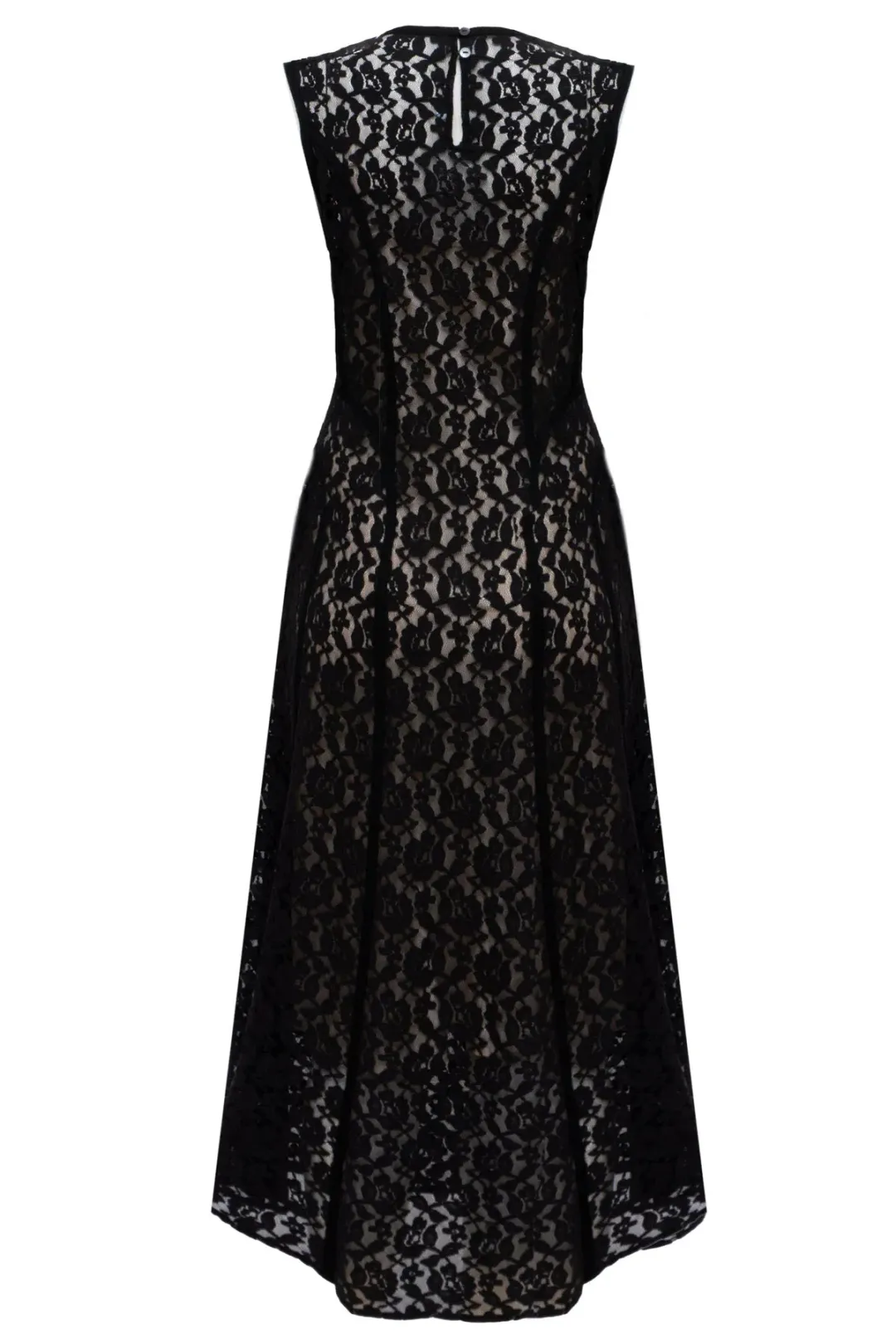 Lovaan Audrey Dress Cotton/Nylon Black Size 6 for rent on The Volte - main image
