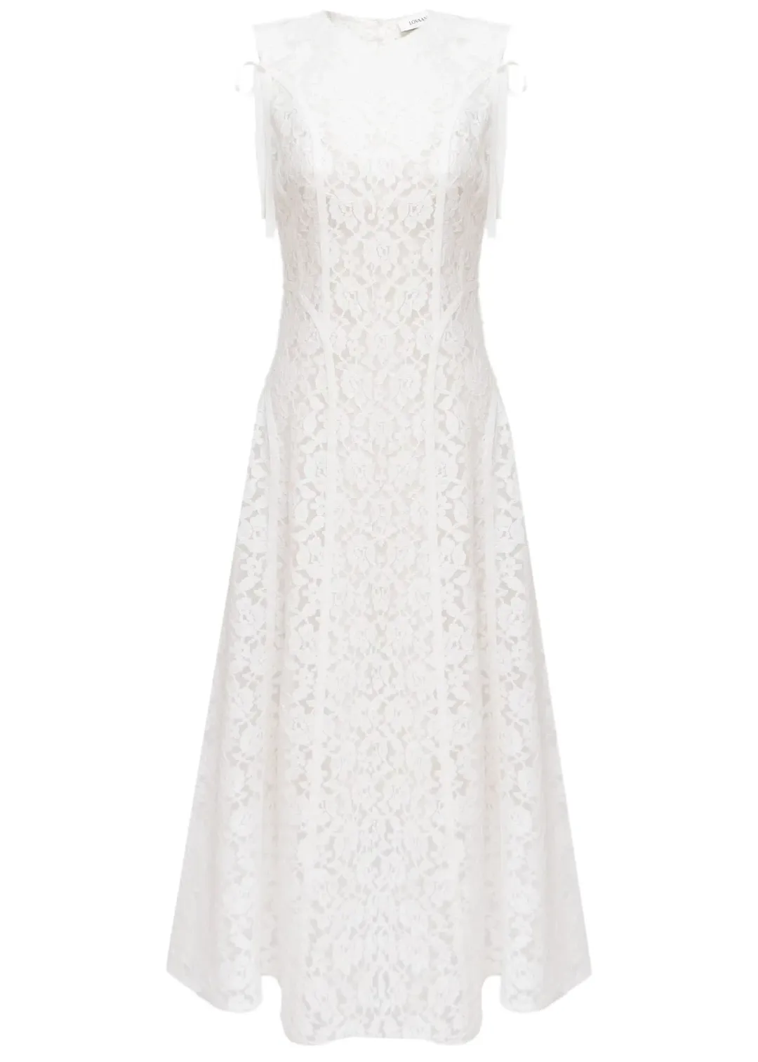Lovaan Audrey Dress White Size 12 for rent on The Volte - main image