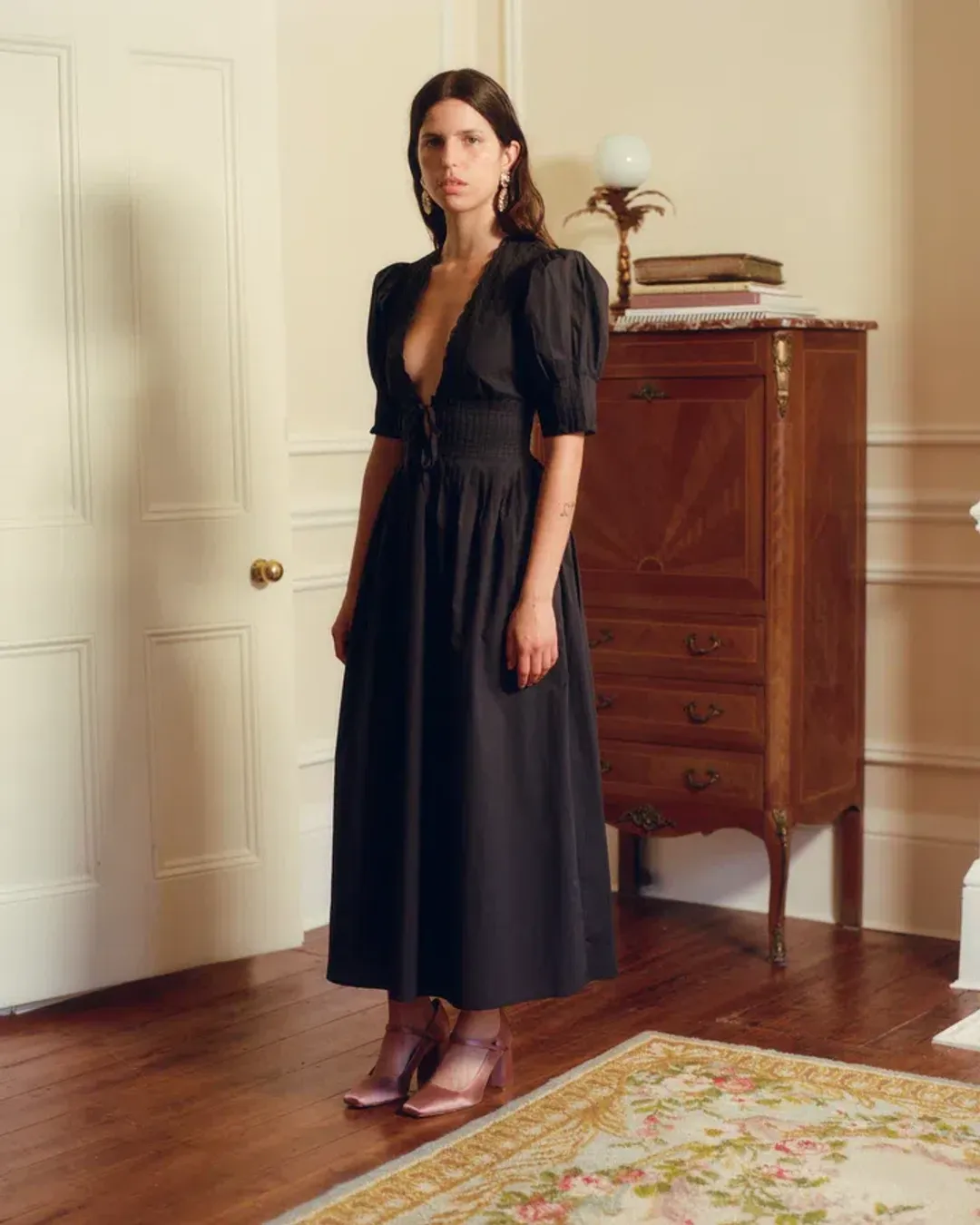 Lovaan Boehm Dress Ink Size 8 for rent on The Volte - main image