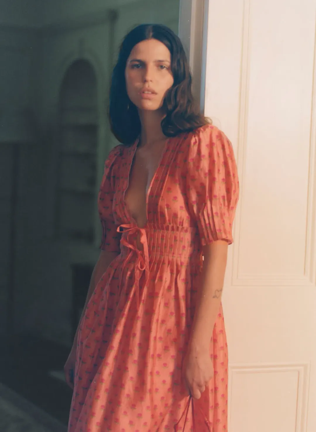 Lovaan Boehm Dress Tiny Rose Pink Size 8 for rent on The Volte - main image