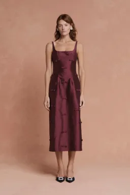 Lovaan Camilla Dress Plum Size 10 for rent on The Volte - image 1