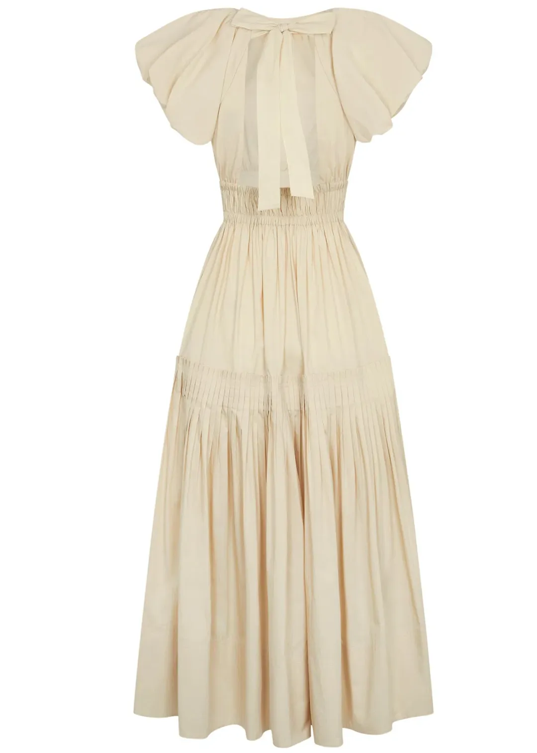 Lovaan Camille Dress Cotton Butter Size 12 for rent on The Volte - main image