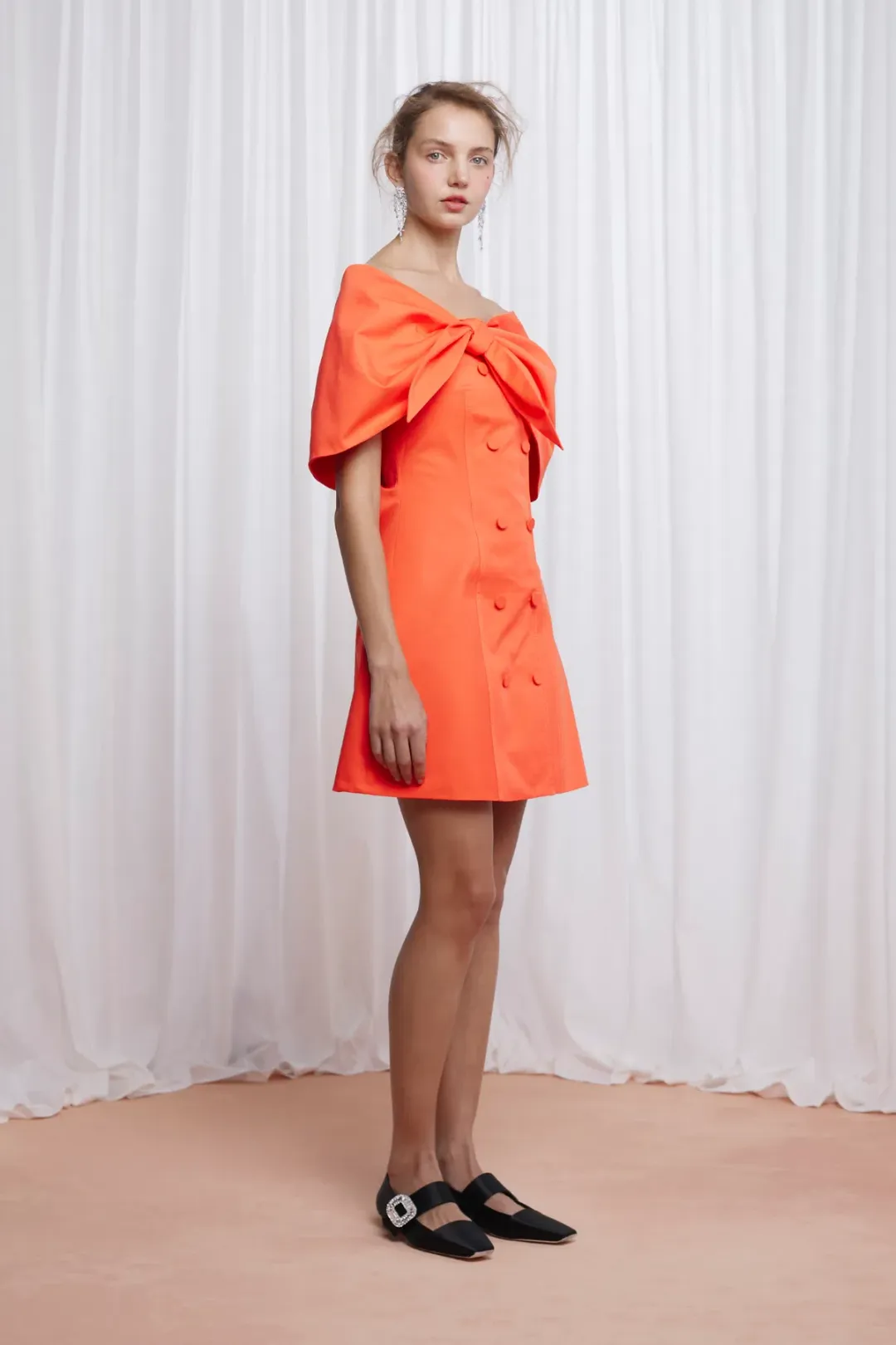 Lovaan Carmen Cotton Coral Size 14 for rent on The Volte - main image