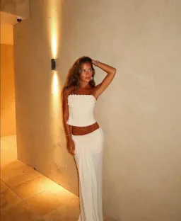 Ance Gria Jude Set in White  for rent on The Volte - image 1