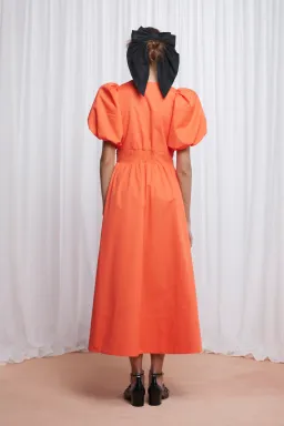 Lovaan Devon Dress Coral Size 14 for rent on The Volte - image 3