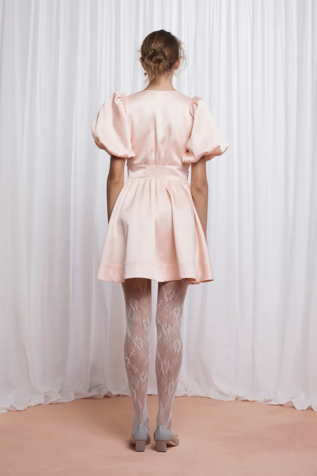 Lovaan Devon Mini Dress Pink Size 8 for rent on The Volte - main image