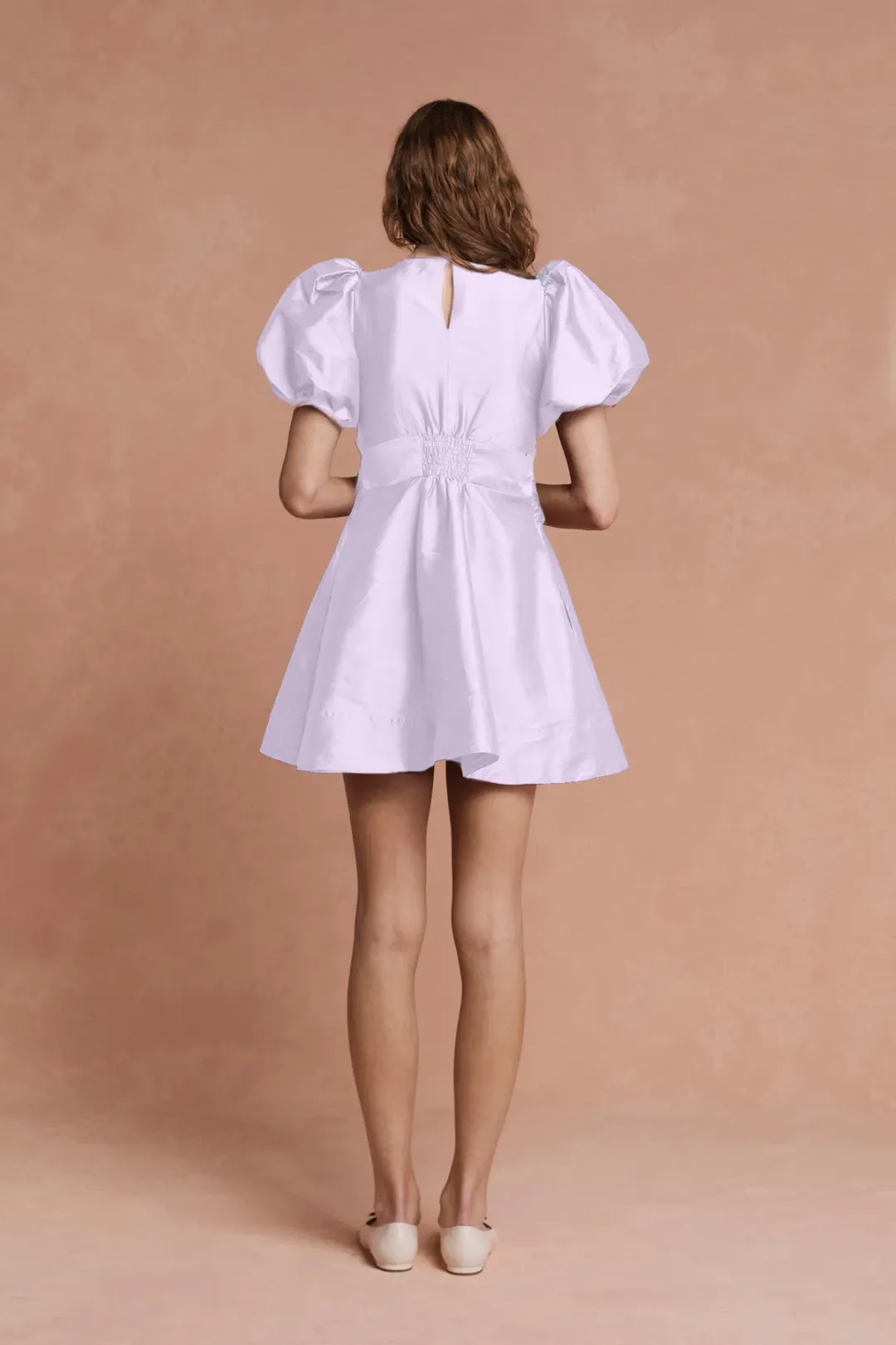 Lovaan Iris Dress Lilac Size 12 for rent on The Volte - main image