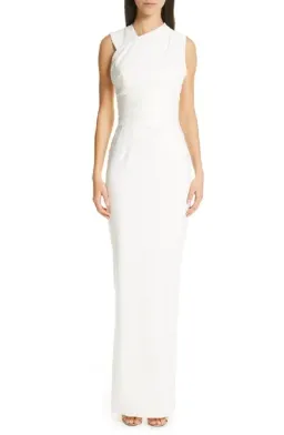 Rachel Gilbert Atlas Maxi Gown White Size 8 for rent on The Volte - image 1