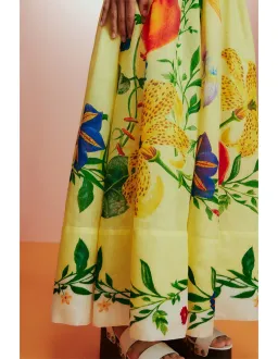 ALEMAIS Dahlia Halter Gown Yellow Size 10 AU for rent on The Volte - image 23