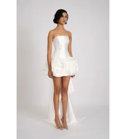 Eliya The Label Chloe Mini Dress White Size XS / 6 for rent on The Volte - image 3