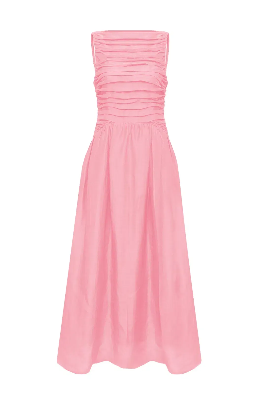 Lovaan Val Dress Sherbert Pink Size 10 for rent on The Volte - main image