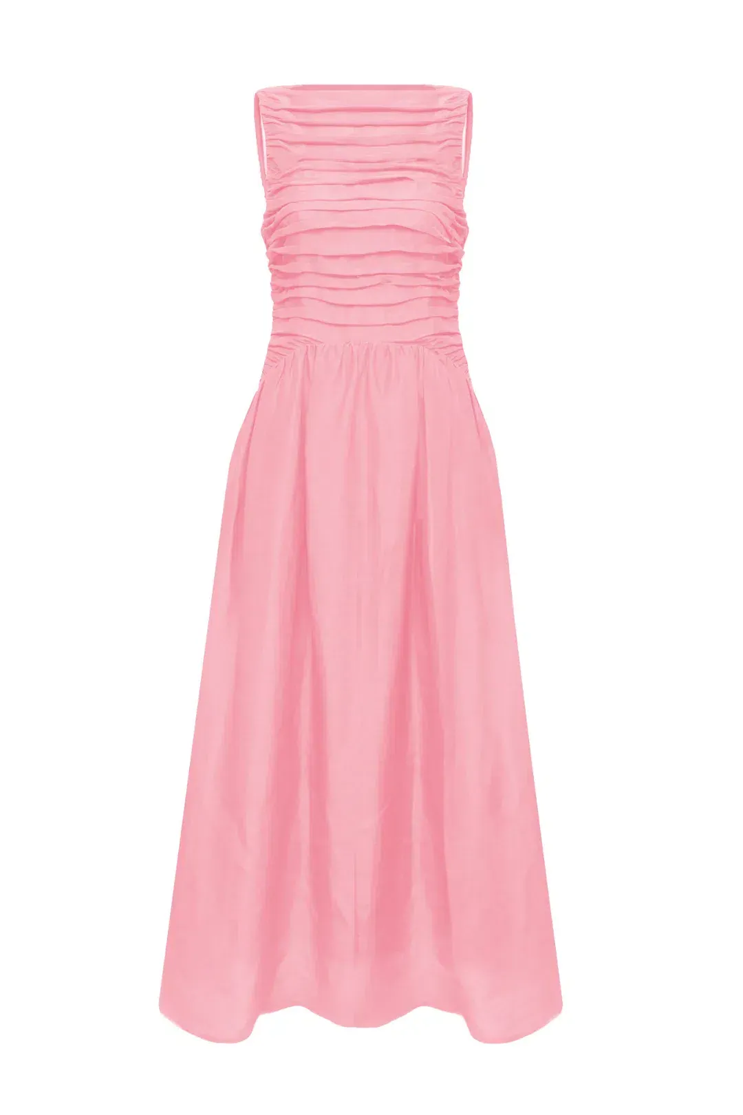Lovaan Val Dress Sherbert Pink Size 14 for rent on The Volte - main image