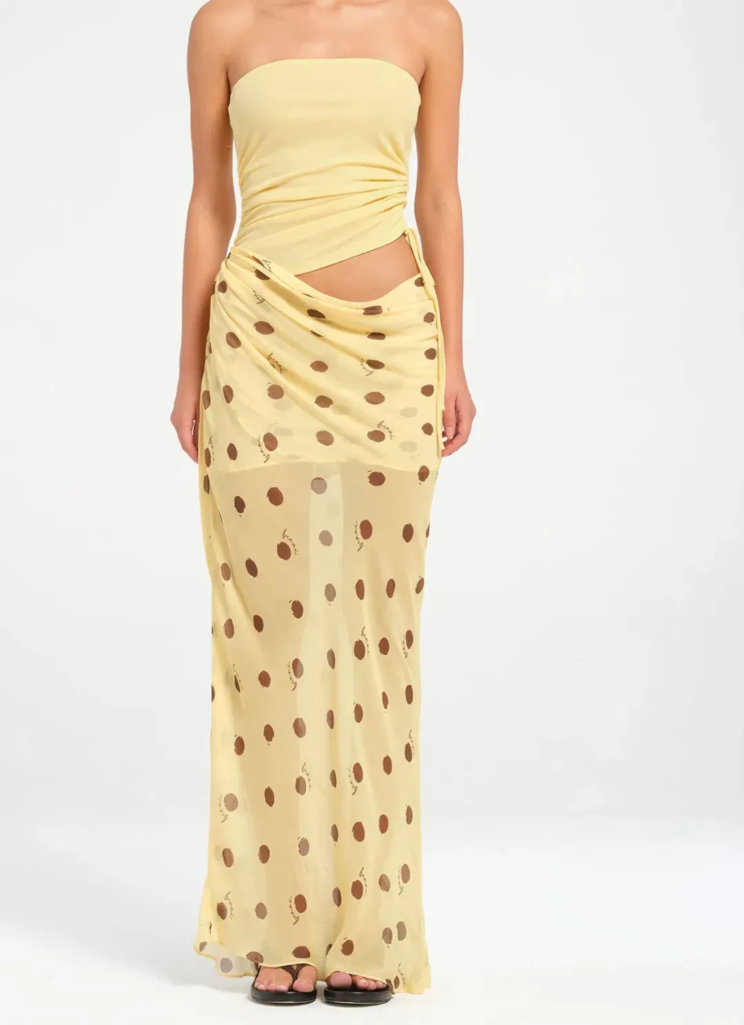BENNI Roscoe Maxi Dress for rent on The Volte - main image