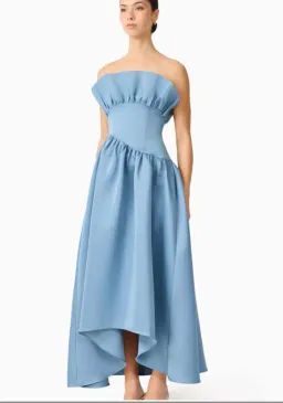 Elliatt Laurel Dress in Steel Blue Size S/8 for rent on The Volte - image 3