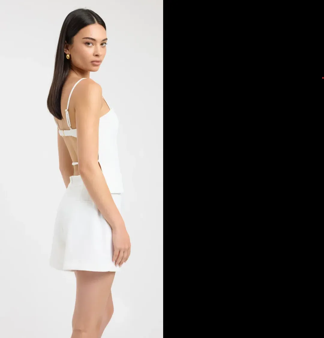 Kookai Ariel Clasp Back Top Size 8  for rent on The Volte - main image