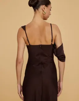 Chancery Summer Dress - chocolate- size 6/8 for rent on The Volte - image 3