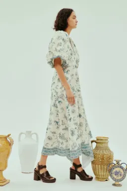 ALEMAIS Casa Midi Dress Print 8 AU for rent on The Volte - image 17