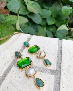 Christie Nicolaides Camellia Earrings  for rent on The Volte - image 2