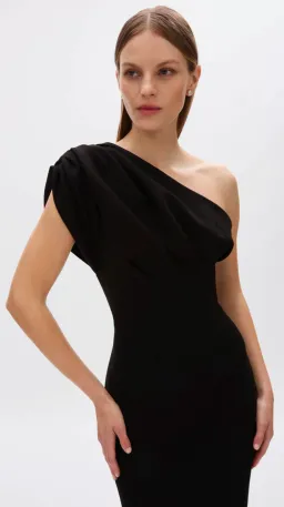 Rachel Gilbert Winnie Gown Black size AU12 for rent on The Volte - image 3