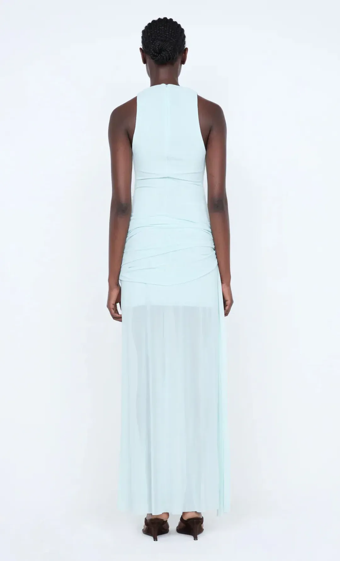 BEC & BRIDGE SPEARMINT BLAINE DRAPE MAXI DRESS for rent on The Volte - main image