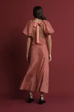 Lovaan Tess Dress Humbug Stripe Size 10 for rent on The Volte - image 2