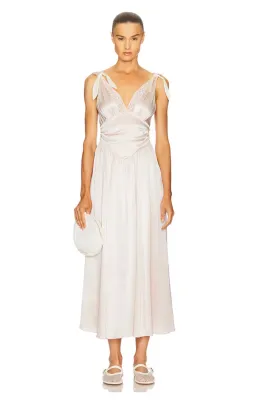 Helsa The Silk Celeste Dress  for rent on The Volte - image 2