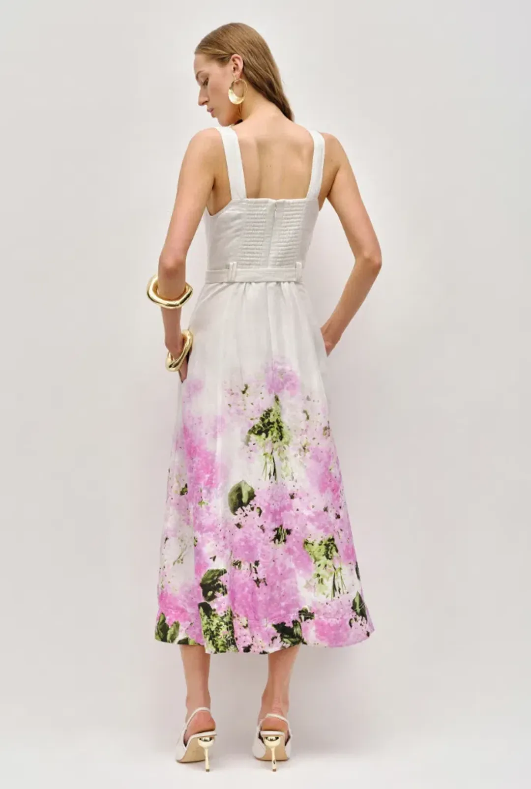 AJE Eartha Midi Dress size 14 for rent on The Volte - main image