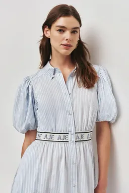 AJE Harling Logo Midi Dress 6 for rent on The Volte - image 2