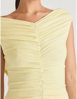 Tojha Marjori Dress in Lemonade Size 8/S for rent on The Volte - image 4