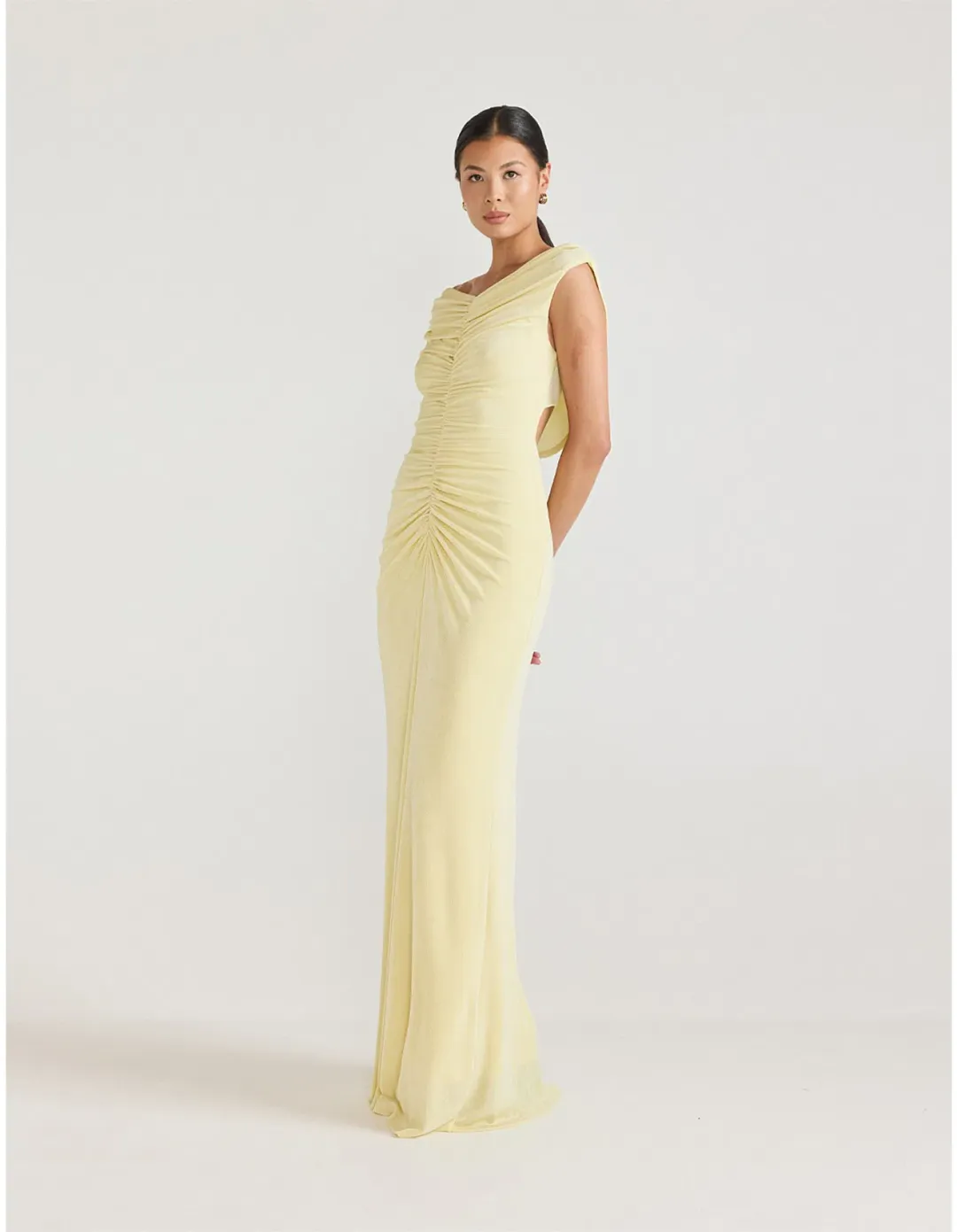 Tojha Marjori Dress in Lemonade Size 8/S for rent on The Volte - main image