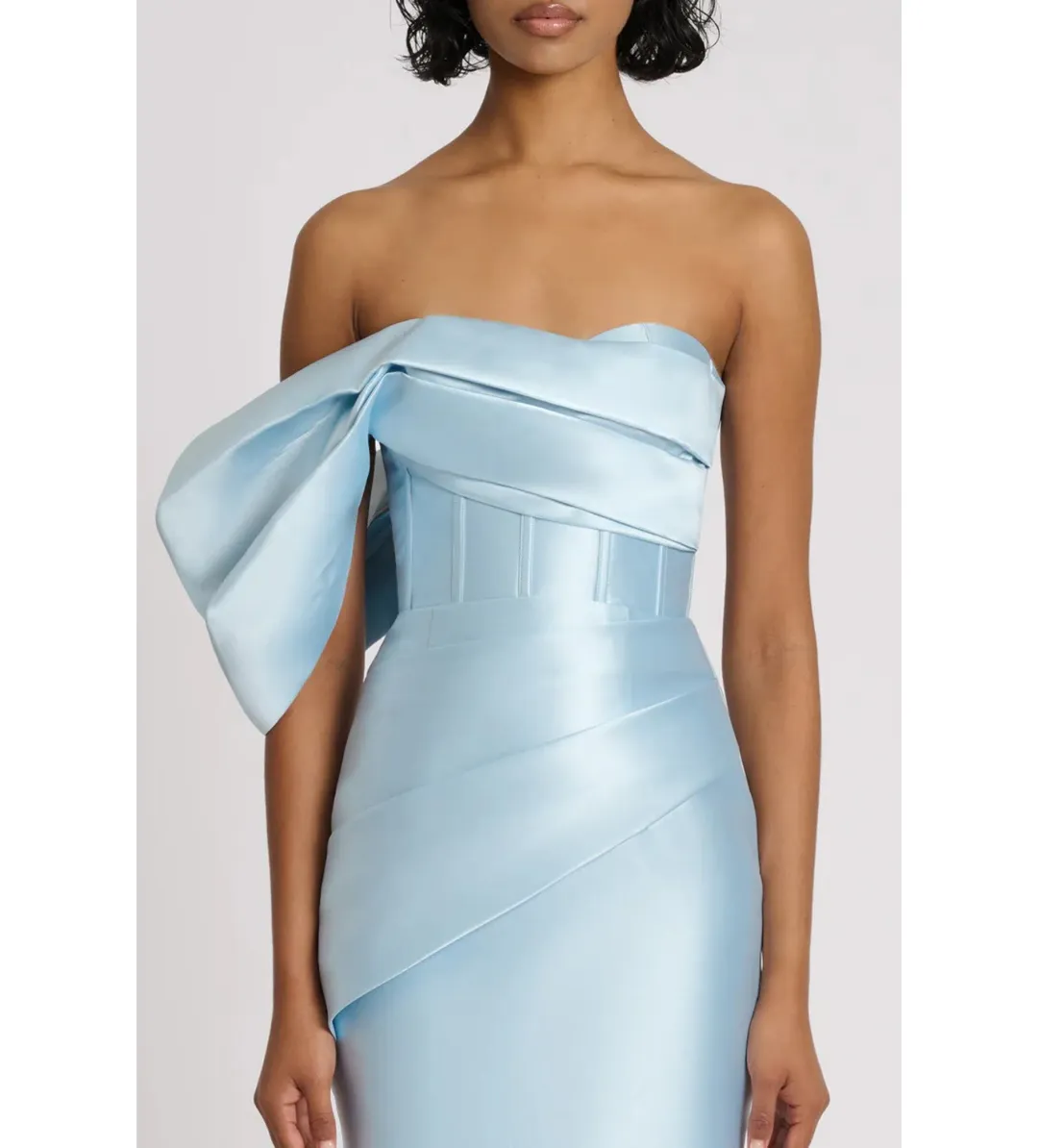 Eliya The Label Maisie Midi Dress Blue Size M AU 10 for rent on The Volte - main image