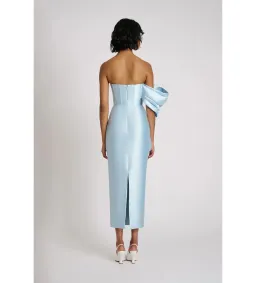 Eliya The Label Maisie Midi Dress Blue Size M AU 10 for rent on The Volte - image 4