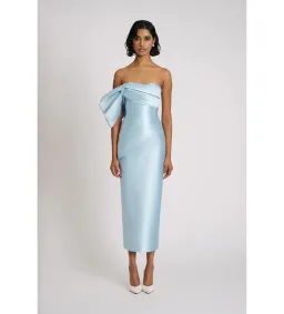 Eliya The Label Maisie Midi Dress Blue Size M AU 10 for rent on The Volte - image 1