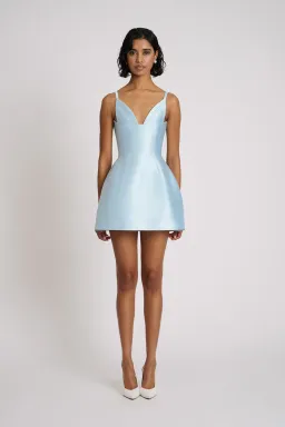 Eliya the Label Kristian Mini Dress Blue Size XS / AU 6 for rent on The Volte - image 1