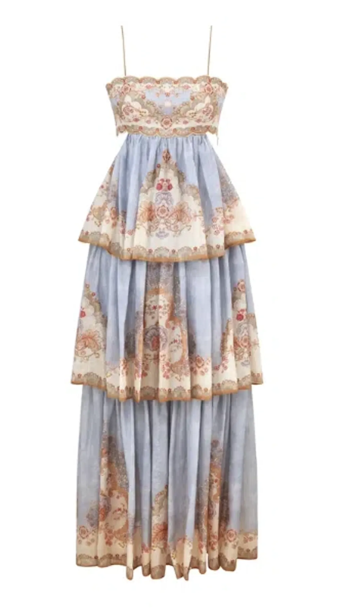 Zimmermann Daylight Tiered Maxi Dress SIZE 1 for rent on The Volte - main image