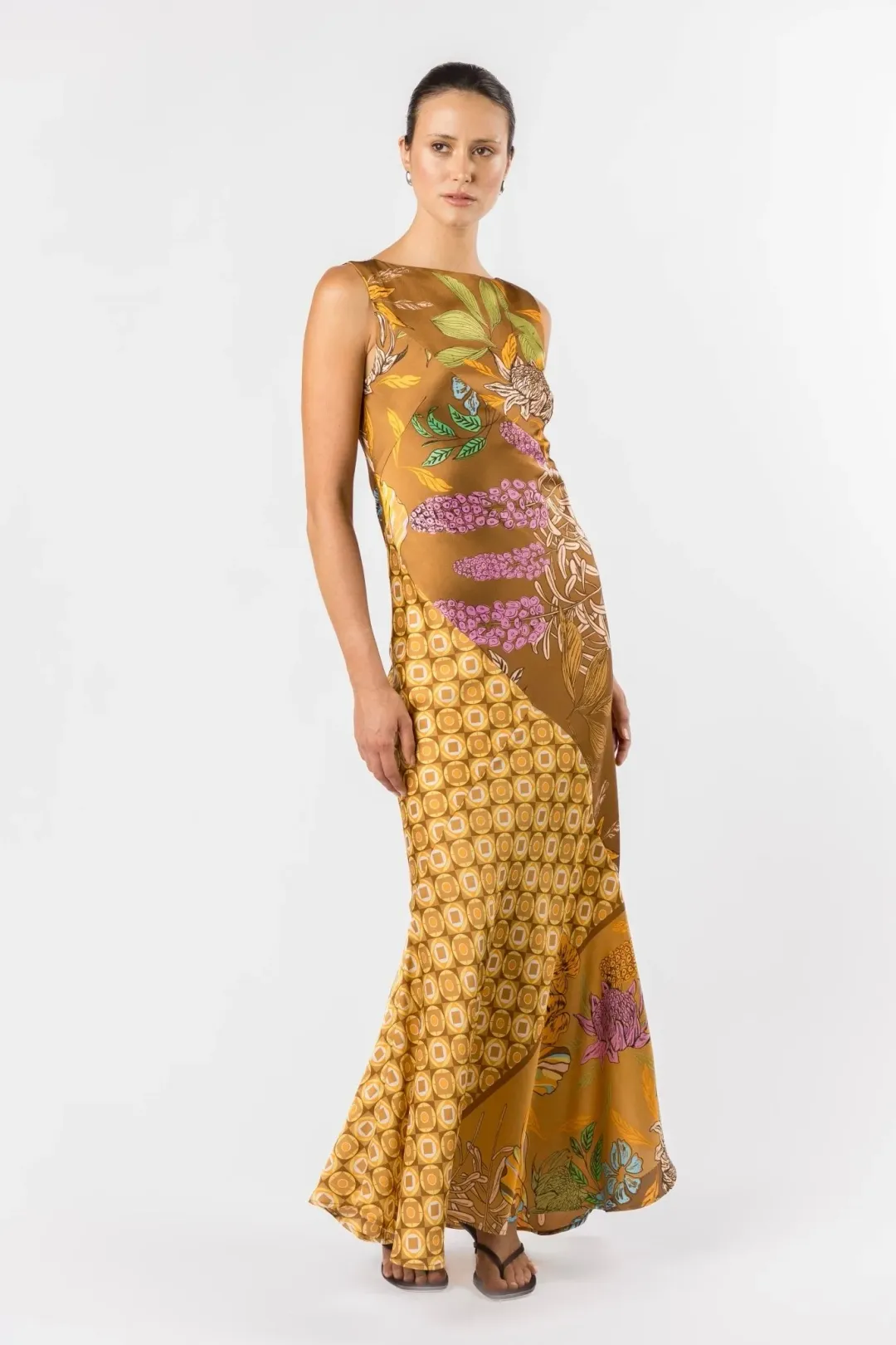 One Fell Swoop Fleur Monica Maxi-Koi No Mori Multi Size 6 for rent on The Volte - main image
