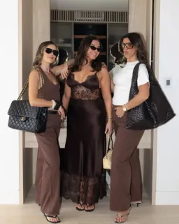 Sneaky Link x Jaz Hand Lace Maxi Chocolate size 6 for rent on The Volte - image 3