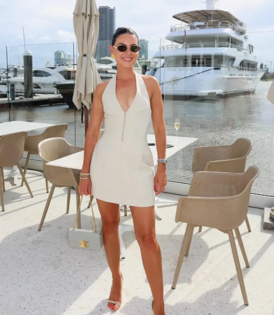 Camilla & Marc Petra Mini White size 6 for rent on The Volte - main image