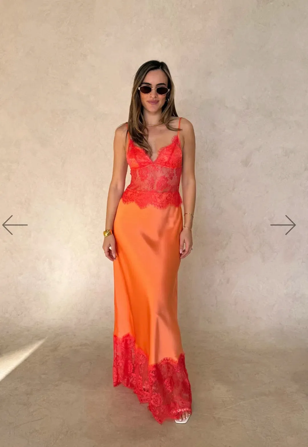 Sneaky Link Lilah maxi dress for rent on The Volte - main image