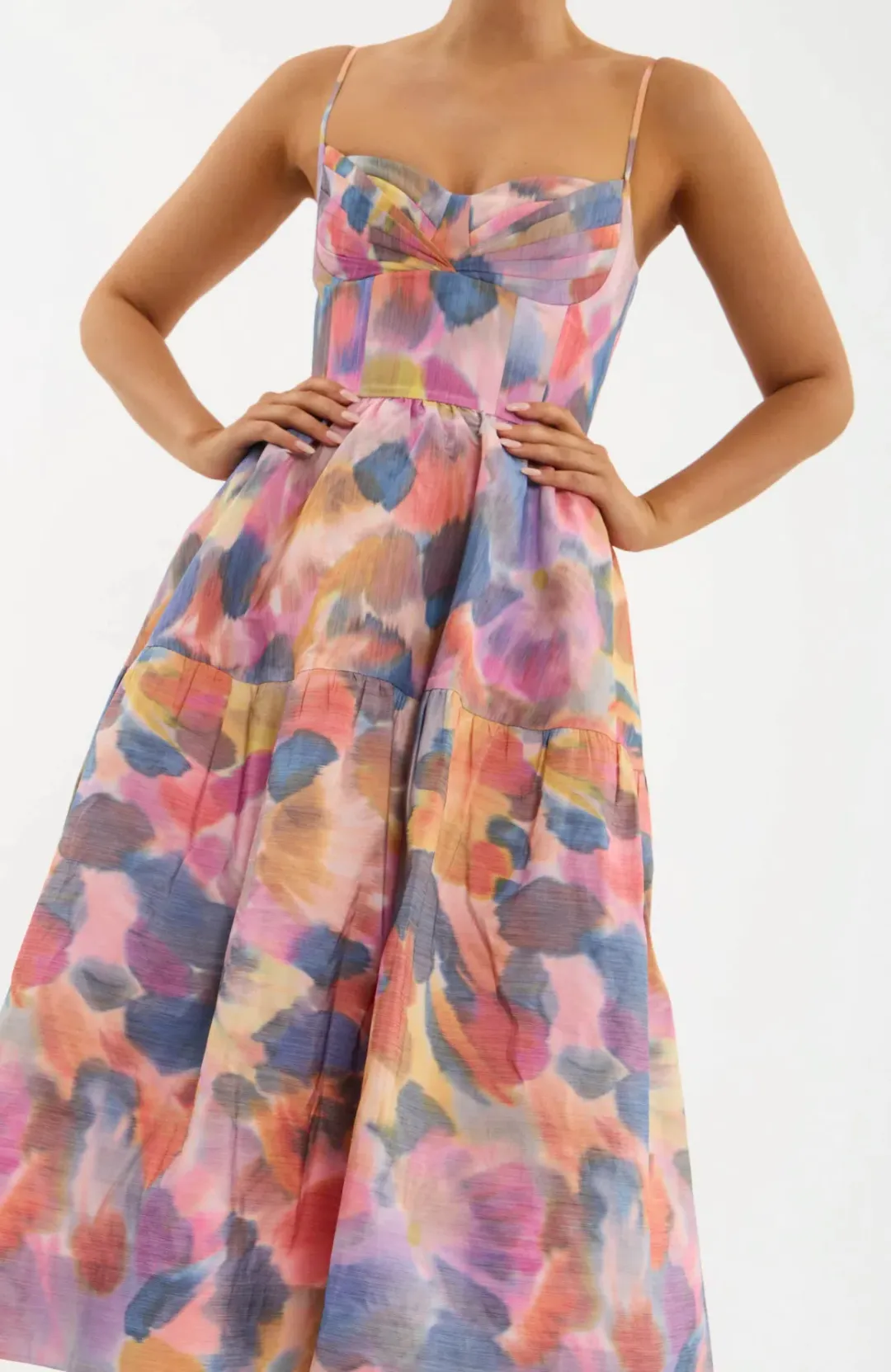 Rebecca Vallance Amaya Midi Dress Size 14 for rent on The Volte - main image