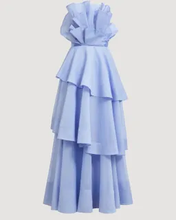AJE | Selestia Gown | Pale Blue | Size 8 for rent on The Volte - image 2