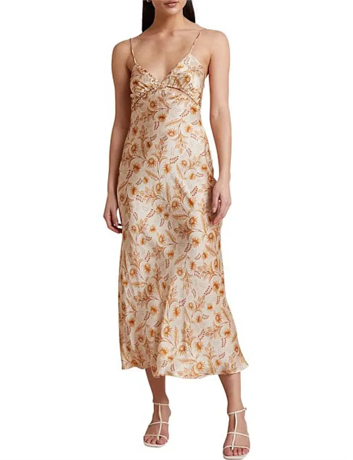 Bec + Bridge Fleetwood Midi Dress Size 12 for rent on The Volte - main image