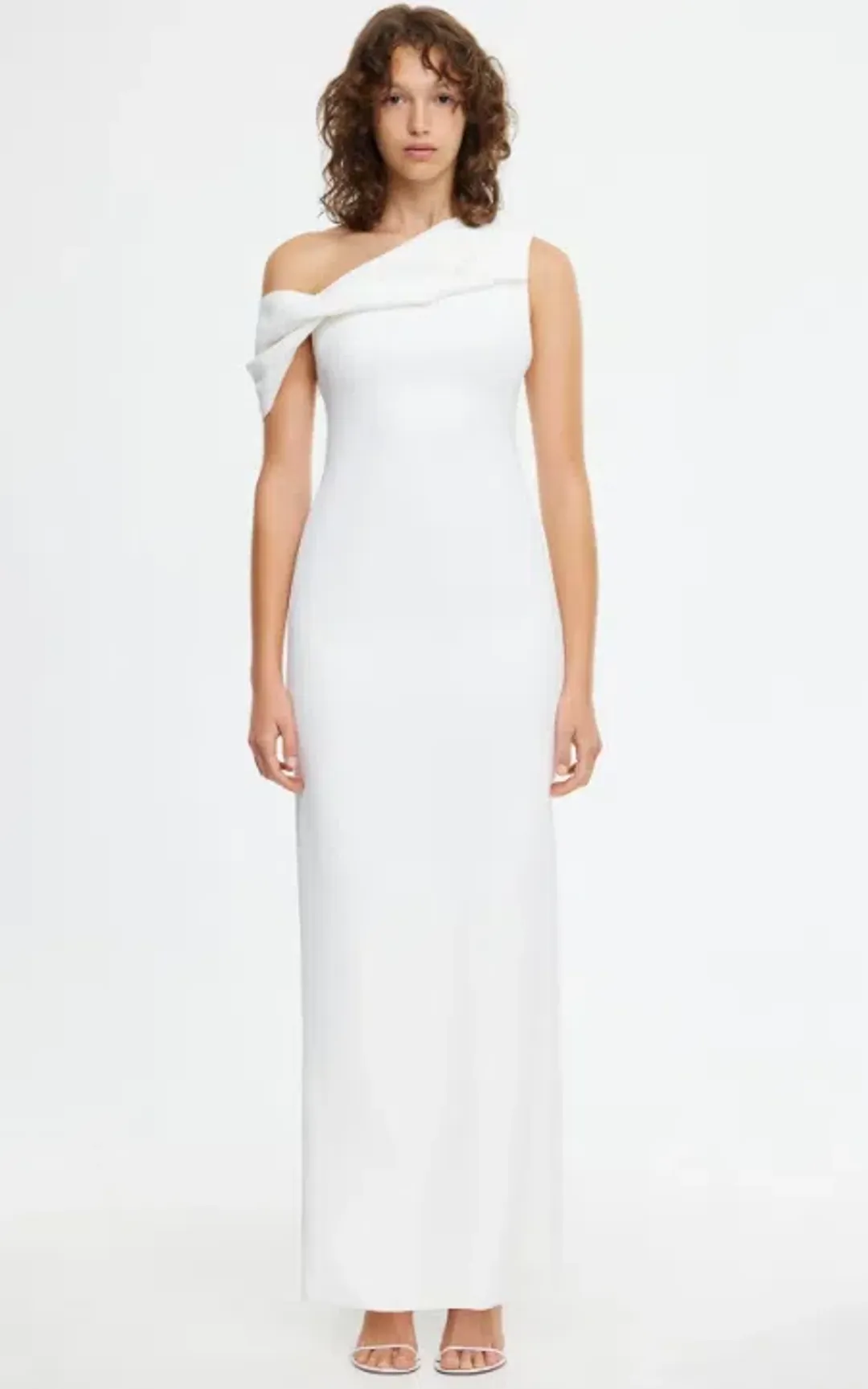 Acler White Williamston Midi Dress - Size 12 for rent on The Volte - main image