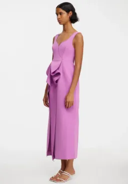 Acler Underwood Purple Midi Dress - 10 for rent on The Volte - image 2