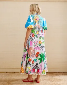 Binny Dress "The Gods Must Be Crazy Maxi Dress", Size 12 for rent on The Volte - image 2