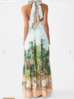 Camilla Ruffle Hem Halter Dress Arches Of Amor size 3XL for rent on The Volte - image 2